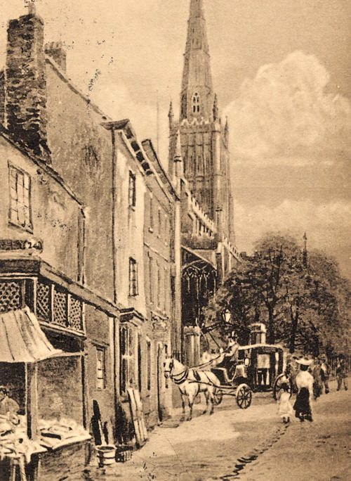 Butcher Row top end c1918
