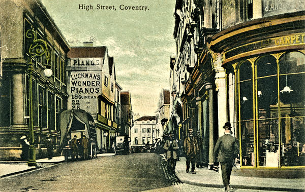 High St from Earl St c1915 High St from Earl St c1915