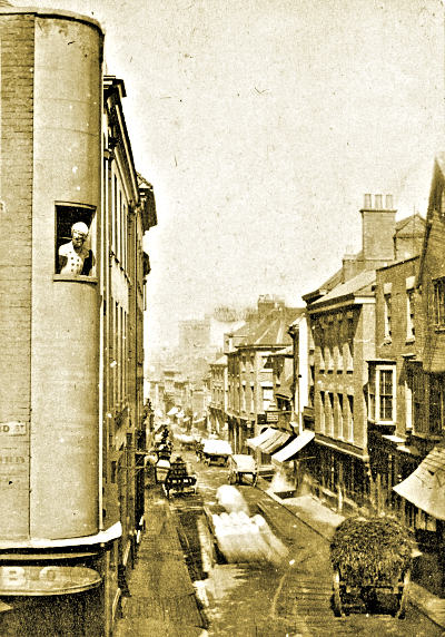 Kings Head Peeping Tom c1860