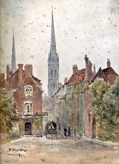 Little Park St Watercolour H Masters