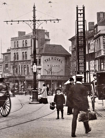 Royal Hotel, Cross Cheaping c1900