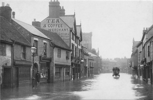 Spon St flood 30th and 31st Dec 1900
