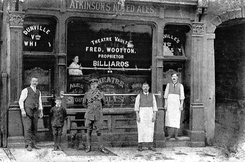 Theatre Vaults, Smithford St c1915 Theatre Vaults, Smithford St c1915
